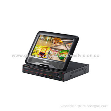 10.1inch LCD H.264 Network DVR
